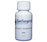 Seifenprofis 50 ml de fragancia de jabón (manzana) Aceite aromático para hacer jabón, 100% vegano biológico para baños, aroma a velas, aroma a habitación, verter jabón