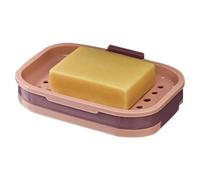 Seifenschale - 13 x 8,5 x 2 cm, Seifenhalter, Seifenschale Für Die Dusche, Selbstklebende Seifenhalterschalen An Der Wand, Seifenschalen, Selbstklebende Seifenschalen Für Badezimmer, Ermöglichen Ein S