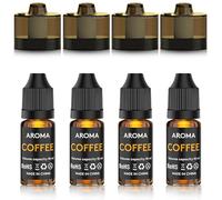 Seihoae Kit Ahumador Whisky, Operación con un Solo Botón, Portátil, con Pantalla a Color de 1.4 Pulgadas, Ideal para Bartenders, Bares, Fiestas, Vino, Bebidas y Café (Sabor a café)