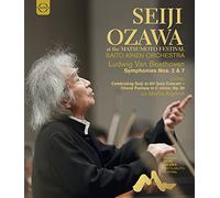 Seiji Ozawa at the Matsumoto Festival - Beethoven Symphonies Nos. 2 & 7 & Beethoven Choral Fantasie with M. Argerich [Blu-ray]