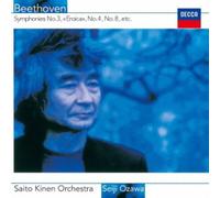 Seiji Ozawa - Beethoven: Symphonies No.3. No.4. No.8 [Blu-spec 2]