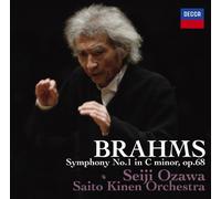 SEIJI OZAWA & SAITO KINEN ORCHESTRA - BRAHAMS: SYMPHONY NO.1 IN CMINOR(regular ed.)