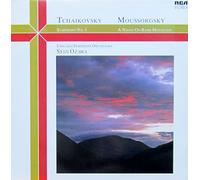 SEIJI OZAWA - tchaikovsky: symphony no. 5 / moussorgsky: a night on bare mountain LP