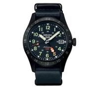 SEIKO 5 Campo Deportivo 'Deception' mecánico GMT SSK025K1, Negro, Correa