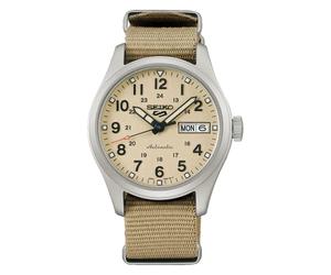 Seiko 5 'Kit del Desierto' mediocampo Estilo Deportivo SRPJ83K1