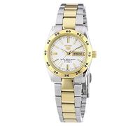 Seiko Woman Symg42k1, Reloj Con Correa De Acero Para Mujer Unisex Adultos, Blanco/multicolor, 25MM