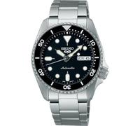Reloj automático Seiko 5 Sports SKX Mid-Size SRPK29K1 esfera negra