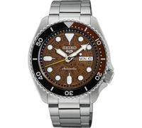 Seiko 5 Sports skx 'Estilo Esqueleto' Esfera marrón SRPJ47K1