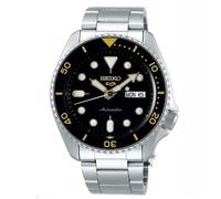 SEIKO 5 Sports SRPD57K1 Hombre Automático 100m Acero Bisel Negro
