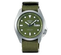 Seiko 5 Correa de Nailon Verde con Esfera Verde Deportiva para Hombre SRPE65K1