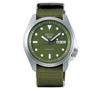 Seiko 5 Correa de Nailon Verde con Esfera Verde Deportiva para Hombre SRPE65K1