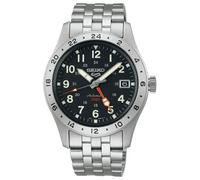 Seiko 5 Sports SSK023K1 Reloj Automático GMT Pulsera Acero Esfera Negro