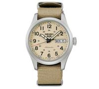 Seiko Analógico Modelo 5 Sports Field Sports Style 36mm bege. Marca