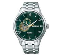 Seiko AUTOMÁTICO PRESAGE Acero Inoxidable Reloj de Pulsera para Hombres Esfera Plata SSA463J1