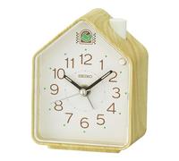 Seiko Clocks Plástico con patrón de Madera QHP011A
