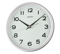 Seiko Clocks QXA836S - Reloj de Mesa, Color Plateado