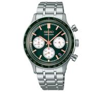 Seiko Cronógrafo Deportivo De Carreras (38,7 Mm), Esfera Verde / SSB481P1