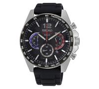 Seiko Reloj para hombre SSB347P1 Cronógrafo Analógico Cuarzo con Fecha y Correa de Silicona