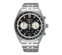 Seiko Dress Chronograph SSB429P1 - Reloj de Pulsera para Hombre, Color Plateado, Plateado, Pulsera