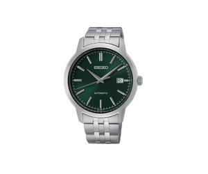 Seiko Gents Automatic Green Dial Dress Watch SRPH89K1