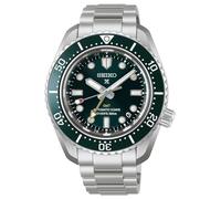 SEIKO HBC001J1 Prospex 1968 Heritage GMT - Reloj de buceo automático para hombre, esfera verde, pulsera de acero inoxidable, cristal de zafiro, resistente al agua hasta 300 m