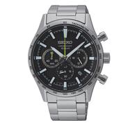 Seiko Hombre Reloj Cronógrafo 43mm Resistente Al Agua SSB413P1
