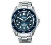 Seiko Hombre Reloj de Buceo Prospex Polygonal SPB483J1 Esfera Azul, Acero Inoxidable, 300 Metros