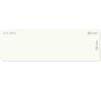 Seiko Instruments SLP-2RLC - Etiquetas para direcciones (28 x 89 mm, 2 rollos), transparente