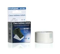 Seiko Instruments Etiquetas de impresora SLP-2RLC Transparente térmica directa 28×89 mm 260 uds