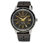 Seiko Presage Style 60's GMT Reloj de Acero Inoxidable para Hombre SSK009J, Marrón/Verde, Moderno