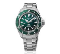 Seiko Prospex Samurai PADI, Reloj Subacuático Automático, 200m, Esfera Verde, Caja Redonda de Acero