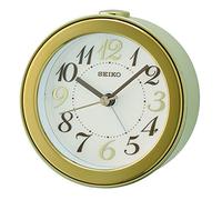 Seiko QHE172G - Despertador (segundero Lento), Color Dorado