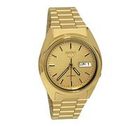 Seiko 5 Reloj para Hombre Analógico de Automático con Brazalete de Acero Inoxidable bañado en Oro SNXL72K1