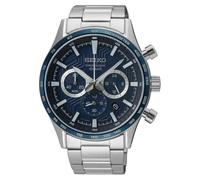 Seiko Reloj analógico de Cuarzo para Hombre con Correa de Acero Inoxidable SSB445P1