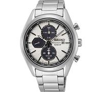Seiko Conceptual Solar Cuarzo Blanco Cronógrafo Dial Pulsera de Acero SSC769P1