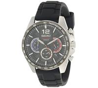 Seiko Reloj Analógico para Hombre de Cuarzo con Correa