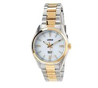 Seiko Reloj Analógico para Hombre de Cuarzo con Correa en Metal RY506AX9