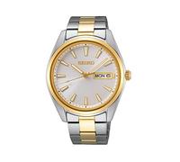 Seiko Reloj Analógico para Hombre de Cuarzo con Correa en Metal SUR446P1