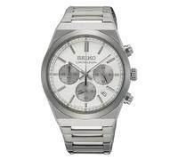 Reloj De Hombre Seiko Cronógrafo Acero/Color Plateado Crono SSB451P1