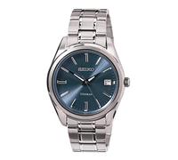 Seiko Hombre Clásico Titanio Reloj 48mm Resistente Al Agua SUR371P1