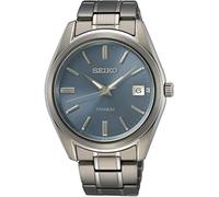 Seiko Reloj analógico Hombre Clásico Titanio 48 mm Cuarzo Resistente al Agua SUR371P1