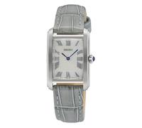 Seiko Reloj analógico Caprice Classic SWR099P1 Esfera de nácar Correa de piel gris 22,2 mm