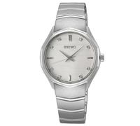 Seiko Reloj Analógico para Mujer de Cuarzo con Correa en Acero Inoxidable SUR615P1
