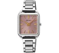 Seiko Reloj Analógico para Mujer de Cuarzo con Correa en Acero Inoxidable SWR077P1