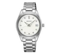 Seiko Reloj Analógico para Mujeres de Cuarzo con Correa en Acero Inoxidable