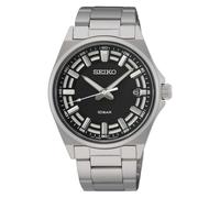 Seiko Reloj Analógico para Hombre de Cuarzo con Correa en Acero Inoxidable SUR505P1
