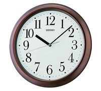 Seiko Reloj de Pared analógico marrón QXA787B