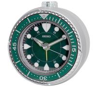 Seiko Reloj Despertador Plata-Verde