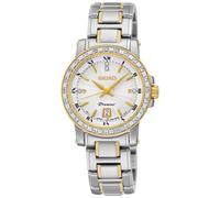 Seiko Reloj Analógico para Mujer de Cuarzo con Correa en Acero Inoxidable SXDG58P1