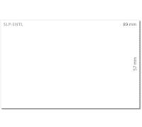 SEIKO SLP-ENTL - Etiqueta identificativa, 57 mm x 89 mm, blanca